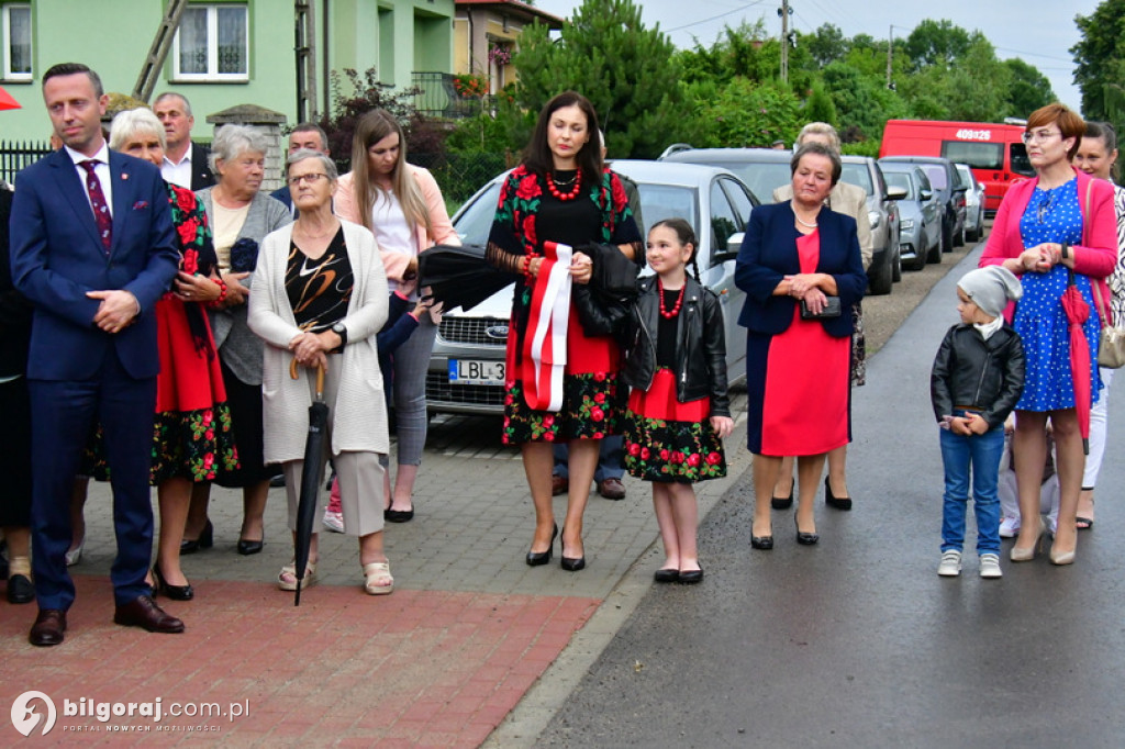 Otwarcie drogi w Tarnawie Dużej w gminie Turobin