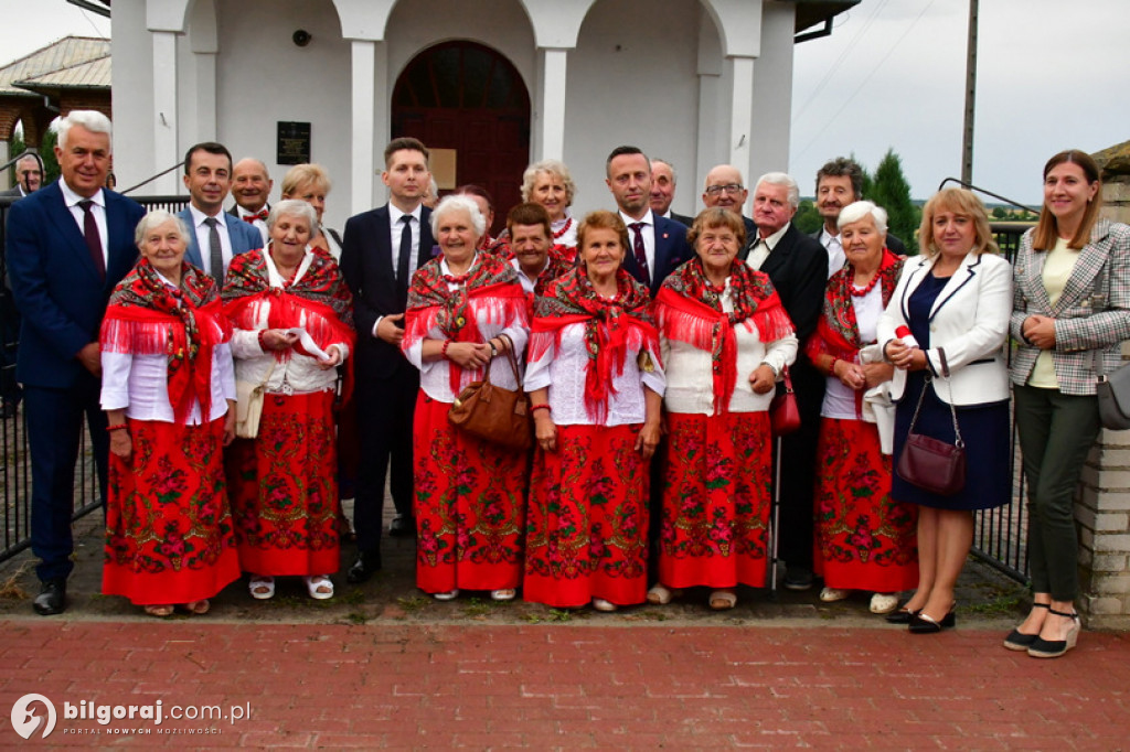 Otwarcie drogi w Tarnawie Dużej w gminie Turobin