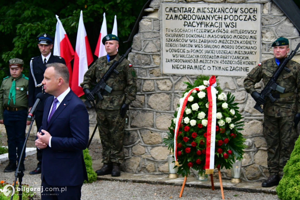 Prezydent Andrzej Duda w Sochach - lipiec 2022
