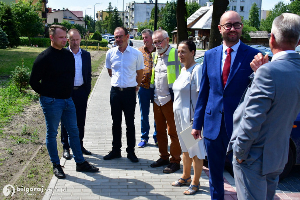 Odbiór techniczny ul. Nadstawnej