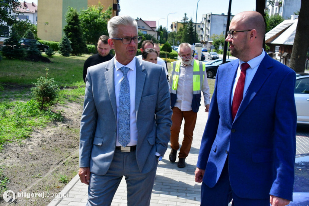 Odbiór techniczny ul. Nadstawnej