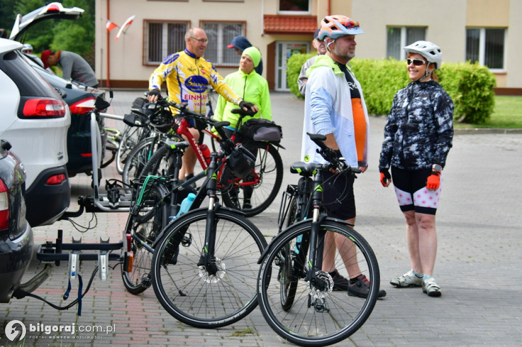 Rajd rowerowy po danej granicy zaborów