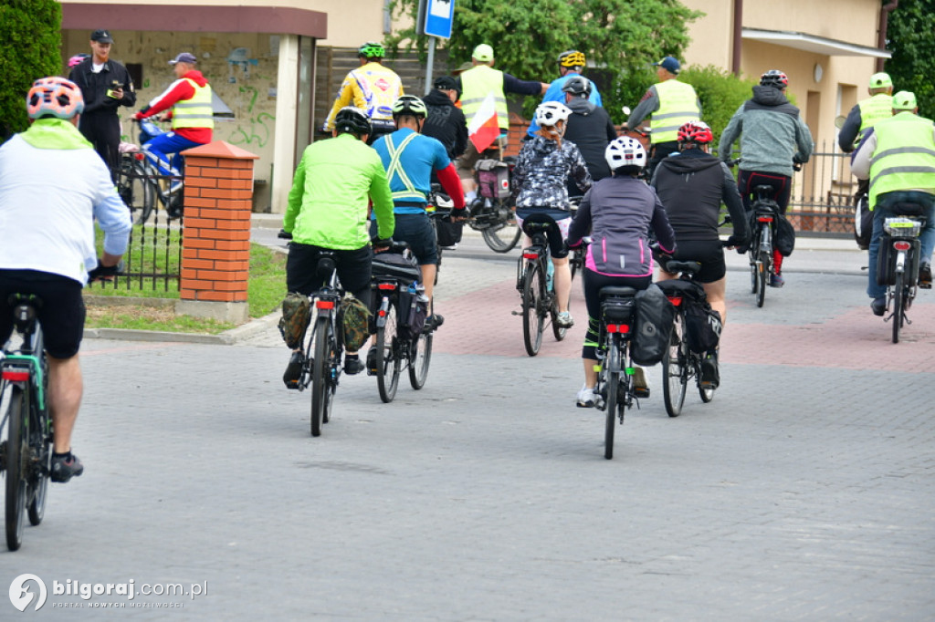 Rajd rowerowy po danej granicy zaborów