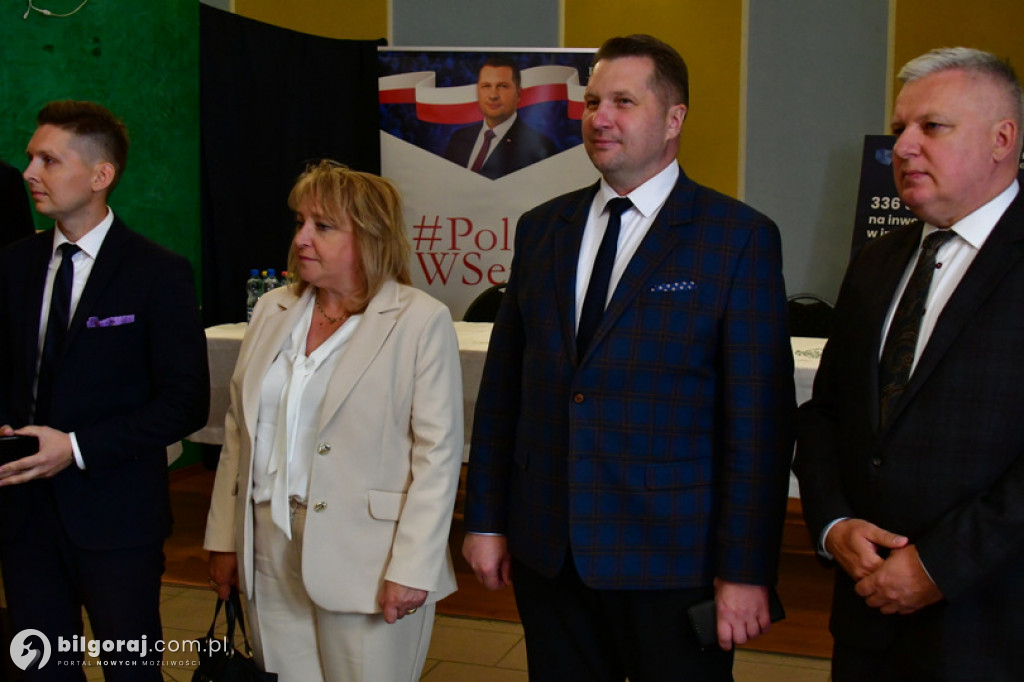 Minister Przemysław Czarnek gościł w Turobinie