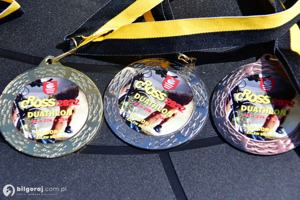 Biłgorajski Cross Duathlon - 2022 dekoracja