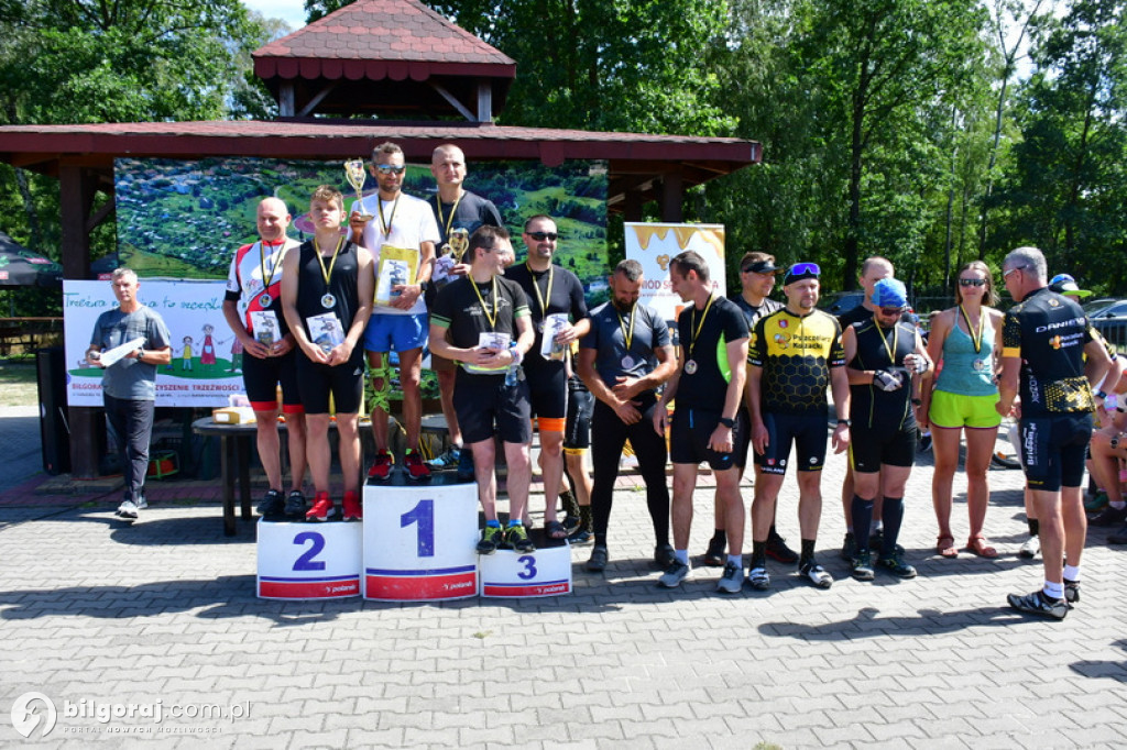 Biłgorajski Cross Duathlon - 2022 dekoracja