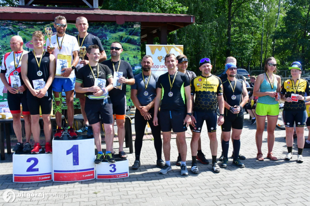 Biłgorajski Cross Duathlon - 2022 dekoracja