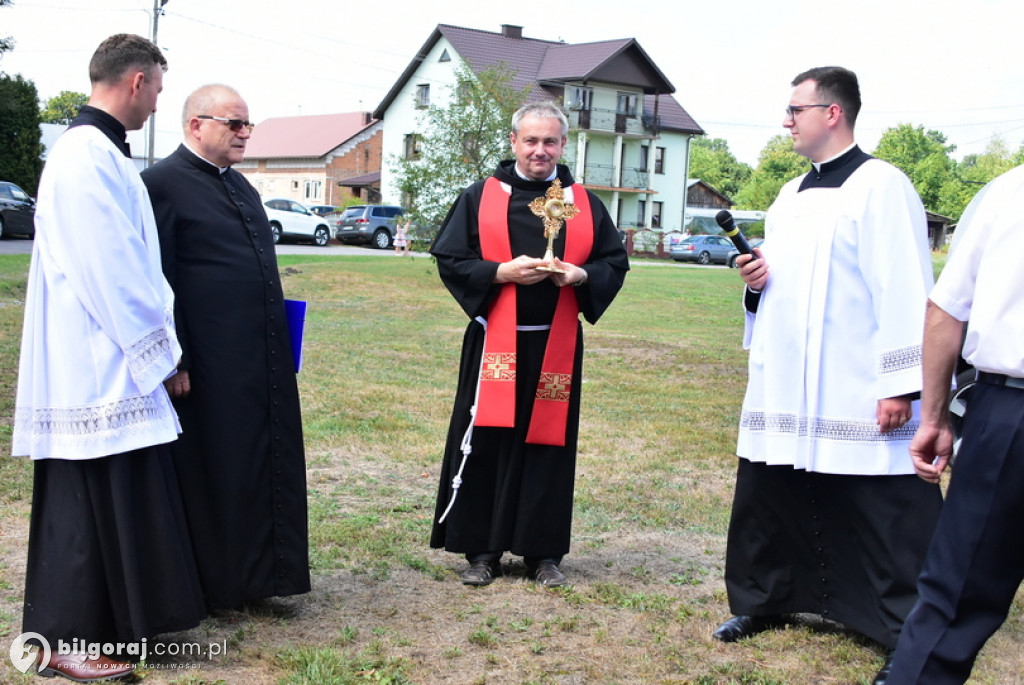 Wprowadzenie relikwii św. Maksymiliana w Osuchach