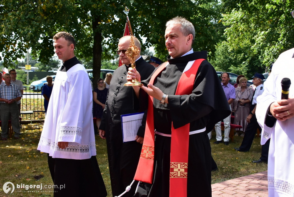 Wprowadzenie relikwii św. Maksymiliana w Osuchach