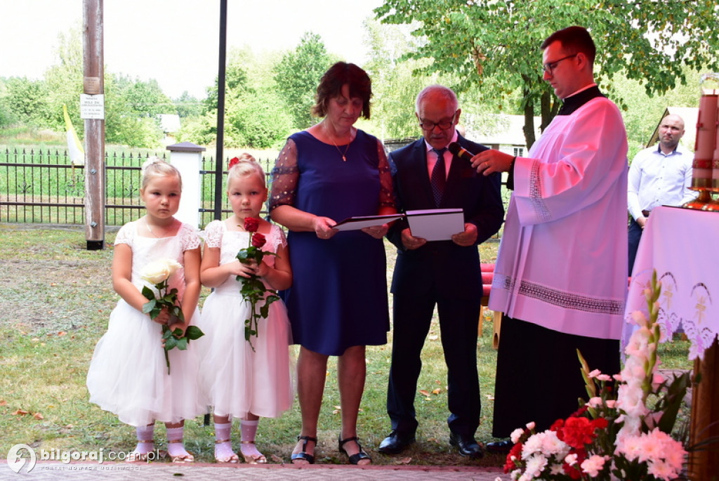Wprowadzenie relikwii św. Maksymiliana w Osuchach