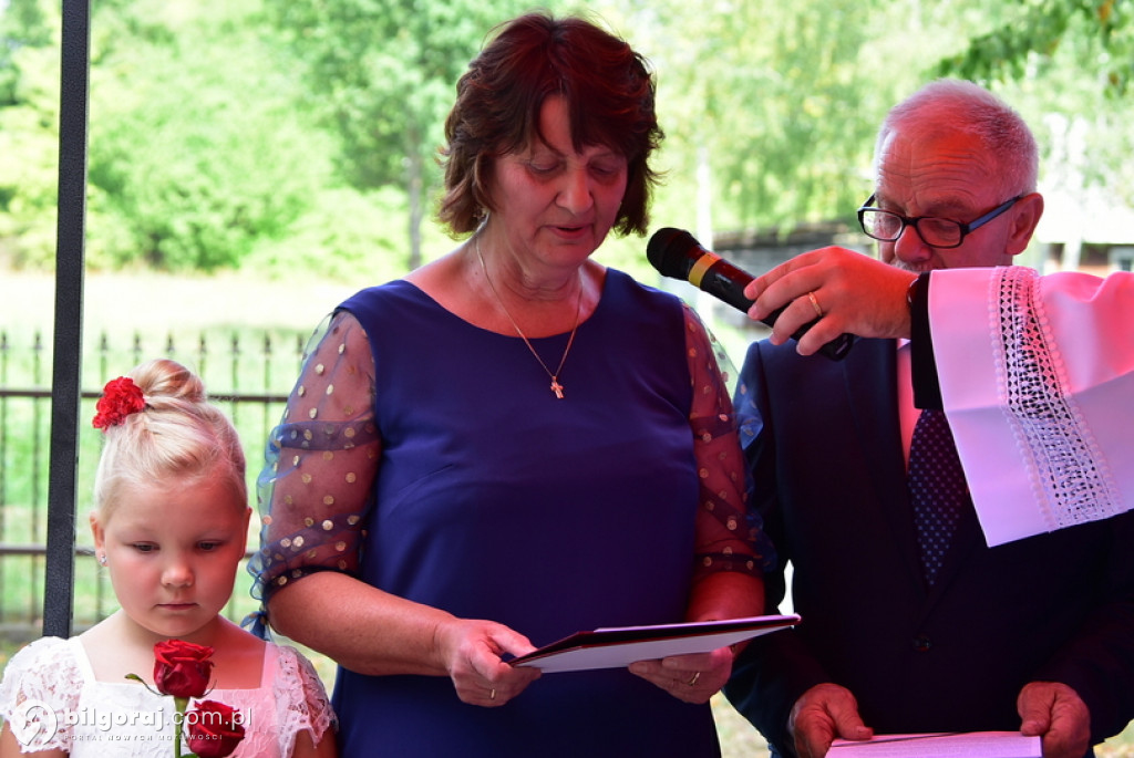 Wprowadzenie relikwii św. Maksymiliana w Osuchach