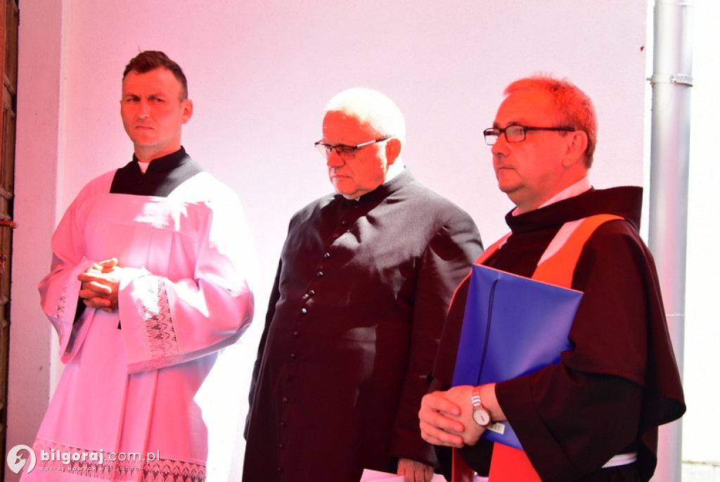 Wprowadzenie relikwii św. Maksymiliana w Osuchach
