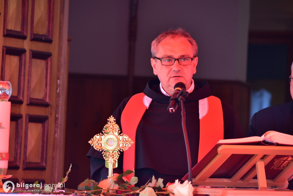 Wprowadzenie relikwii św. Maksymiliana w Osuchach