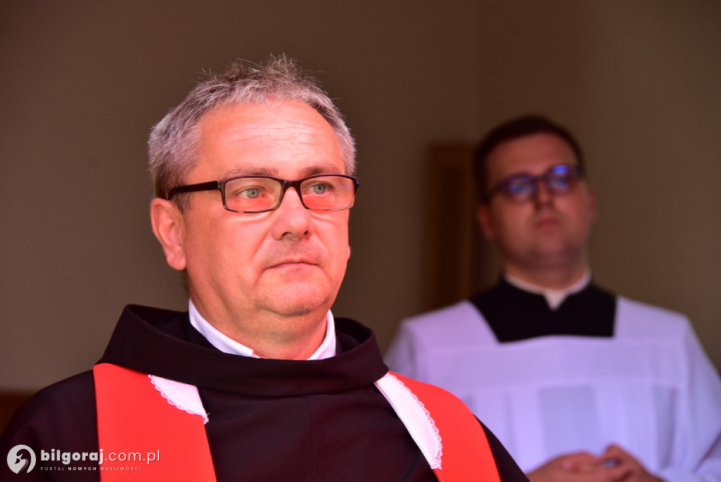 Wprowadzenie relikwii św. Maksymiliana w Osuchach