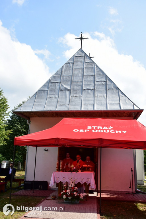 Wprowadzenie relikwii św. Maksymiliana w Osuchach