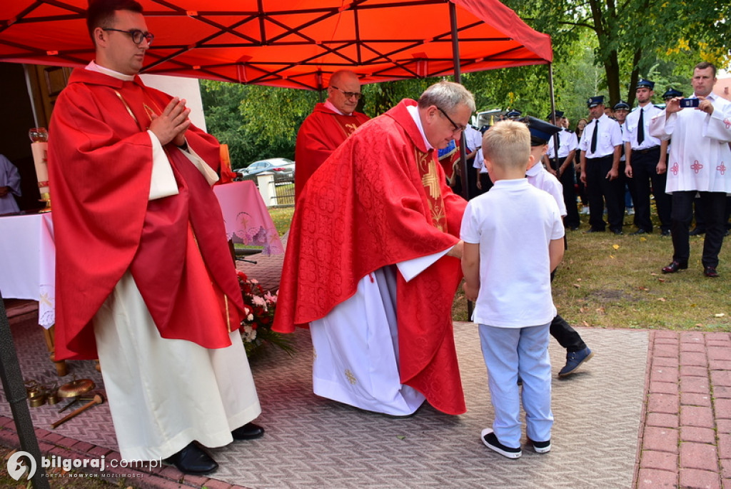 Wprowadzenie relikwii św. Maksymiliana w Osuchach