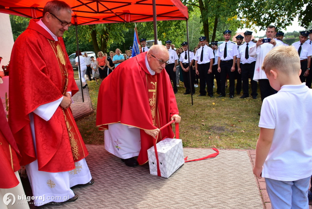 Wprowadzenie relikwii św. Maksymiliana w Osuchach