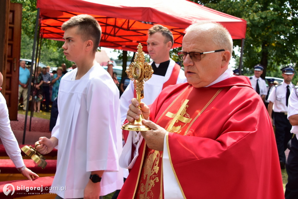 Wprowadzenie relikwii św. Maksymiliana w Osuchach