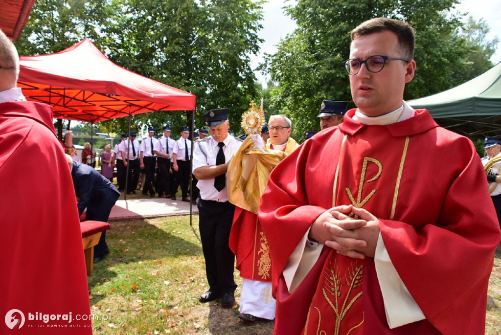Wprowadzenie relikwii św. Maksymiliana w Osuchach
