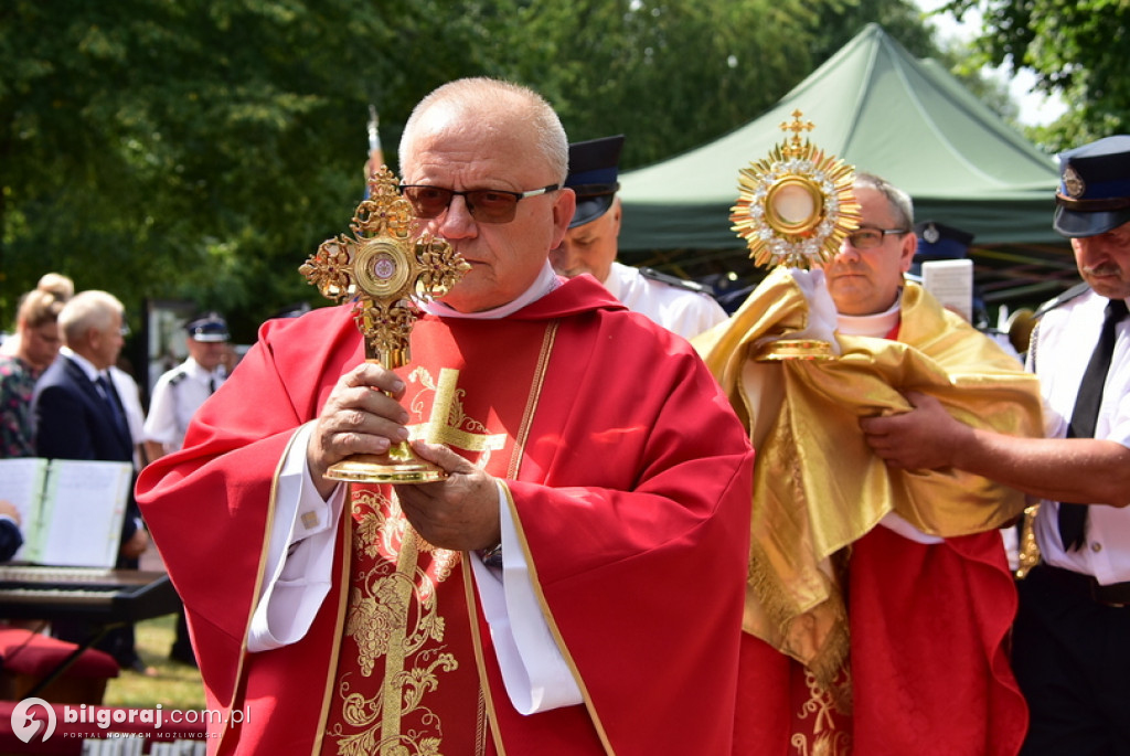 Wprowadzenie relikwii św. Maksymiliana w Osuchach