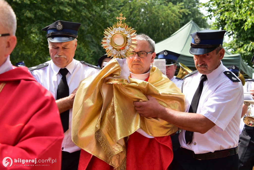 Wprowadzenie relikwii św. Maksymiliana w Osuchach