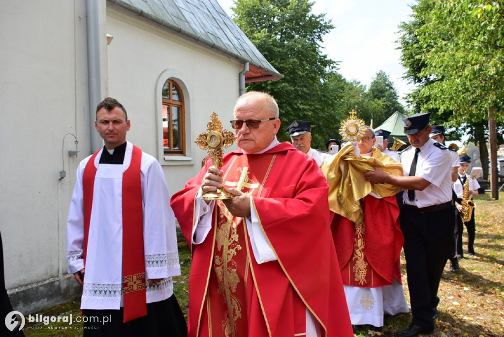 Wprowadzenie relikwii św. Maksymiliana w Osuchach