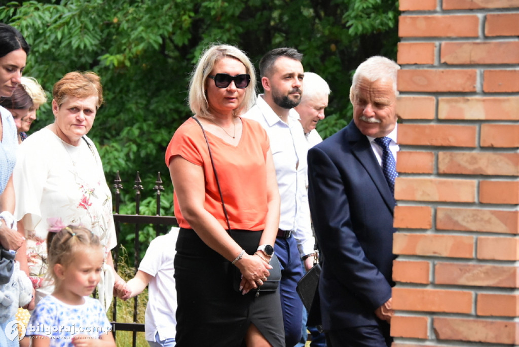 Wprowadzenie relikwii św. Maksymiliana w Osuchach