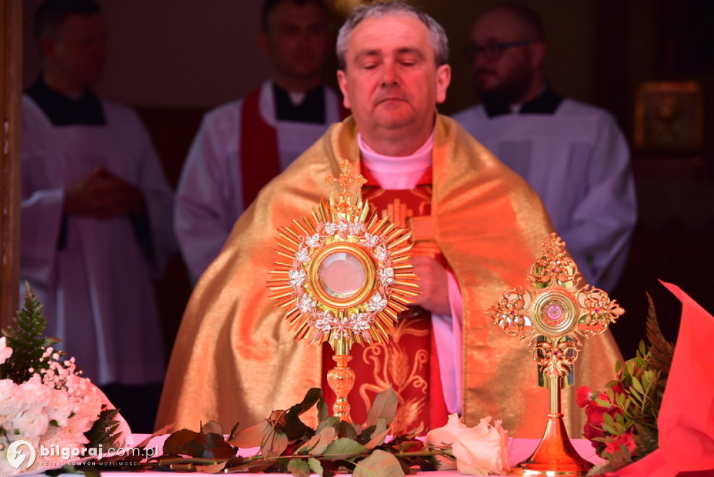 Wprowadzenie relikwii św. Maksymiliana w Osuchach