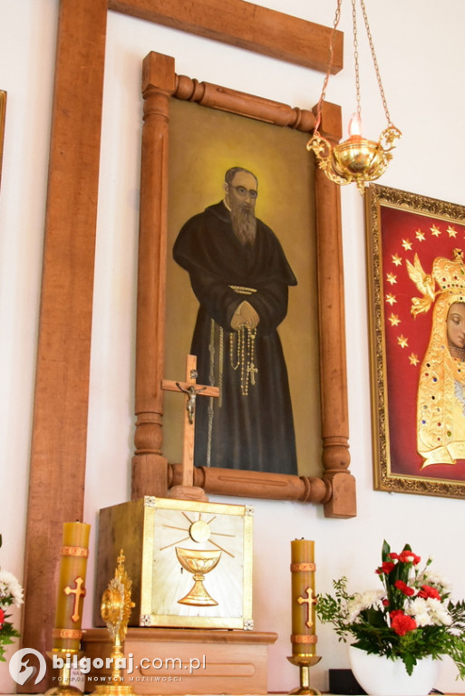 Wprowadzenie relikwii św. Maksymiliana w Osuchach