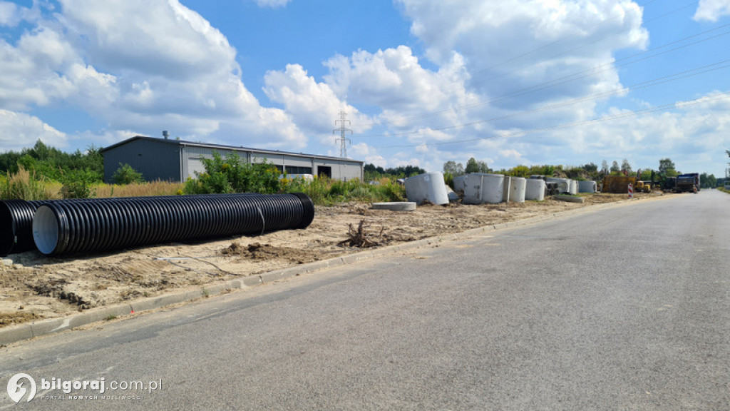 Trwa przebudowa ulicy Polnej i Granicznej
