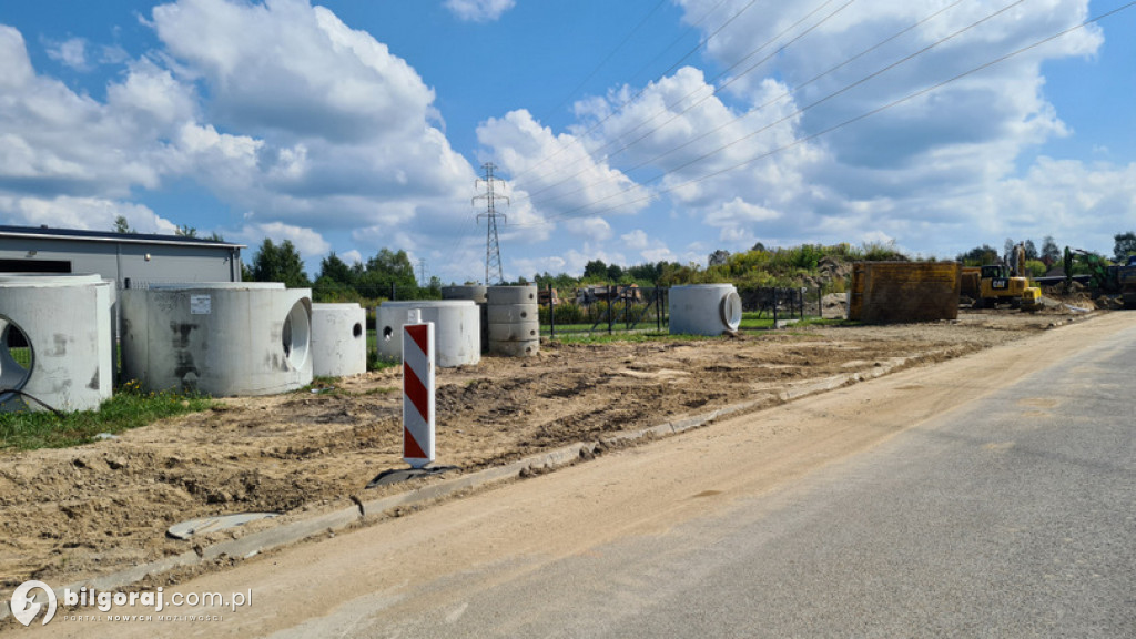 Trwa przebudowa ulicy Polnej i Granicznej
