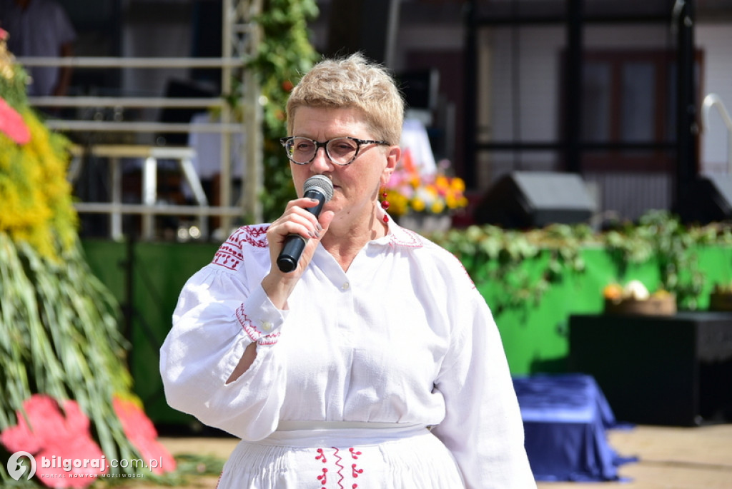 Józefowskie dożynki na miejskim rynku