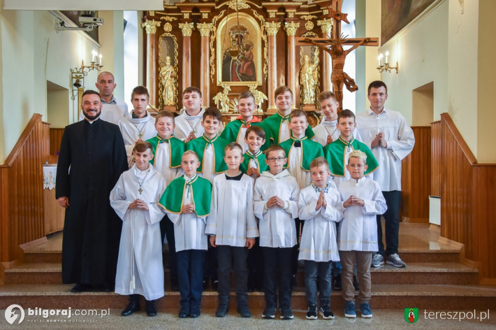 Pożegnanie księży w Tereszpolu