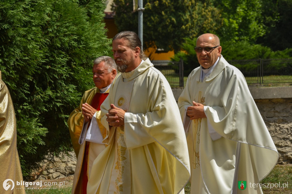 Pożegnanie księży w Tereszpolu