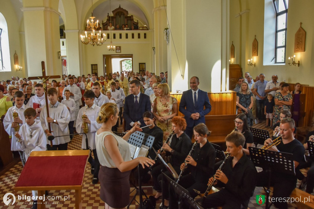 Pożegnanie księży w Tereszpolu