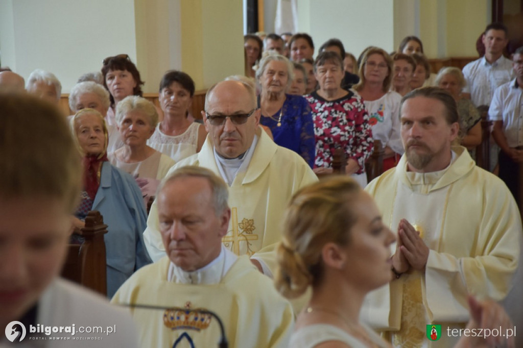 Pożegnanie księży w Tereszpolu