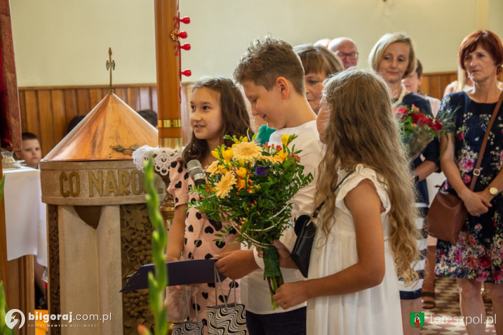 Pożegnanie księży w Tereszpolu