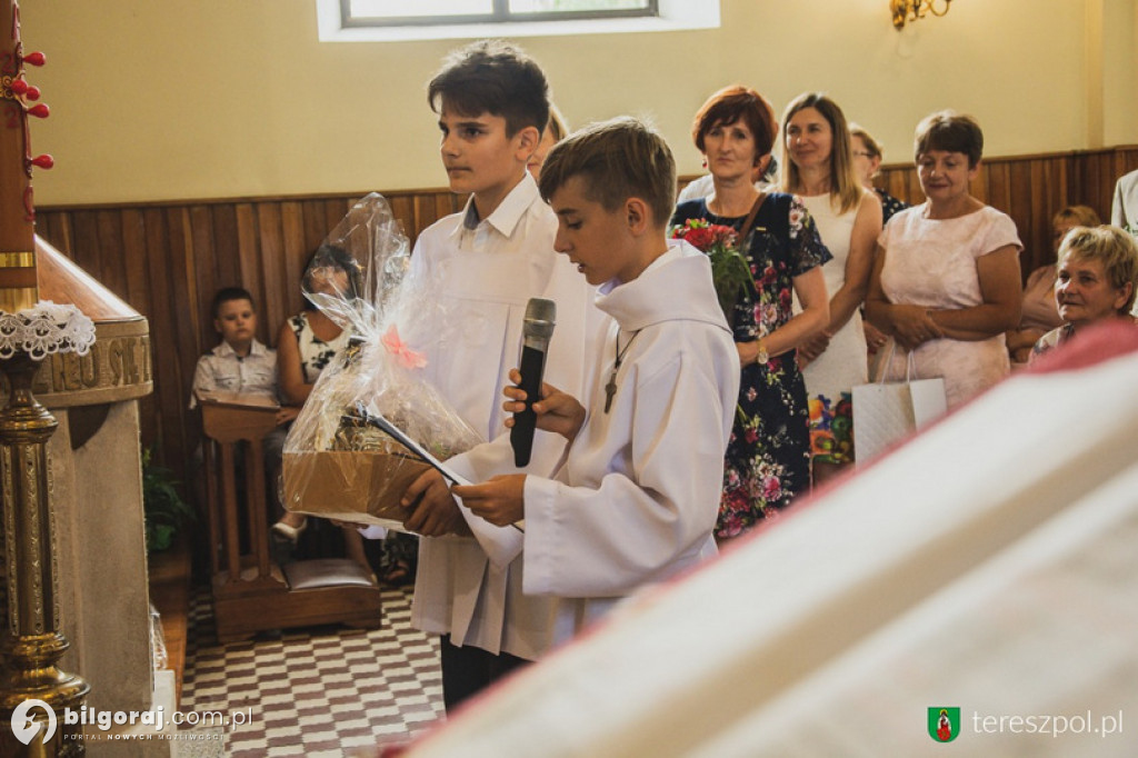 Pożegnanie księży w Tereszpolu