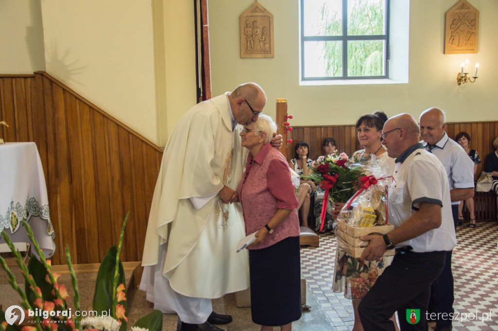 Pożegnanie księży w Tereszpolu