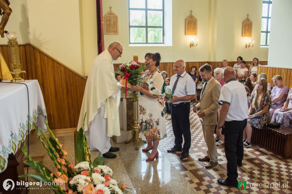 Pożegnanie księży w Tereszpolu