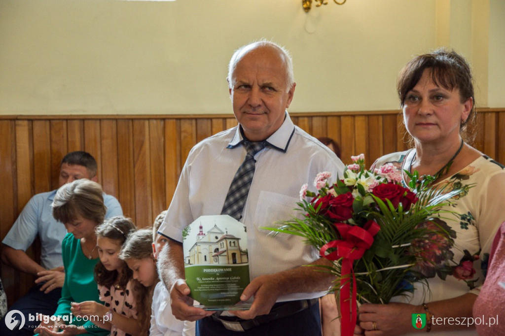 Pożegnanie księży w Tereszpolu
