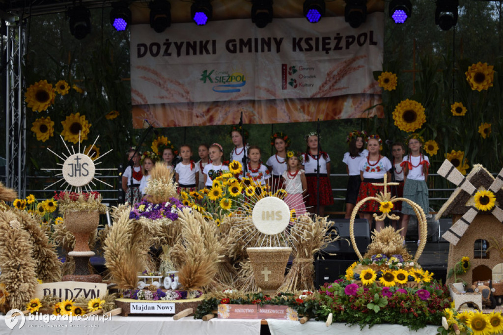Dożynki gminy Księżpol w Płusach