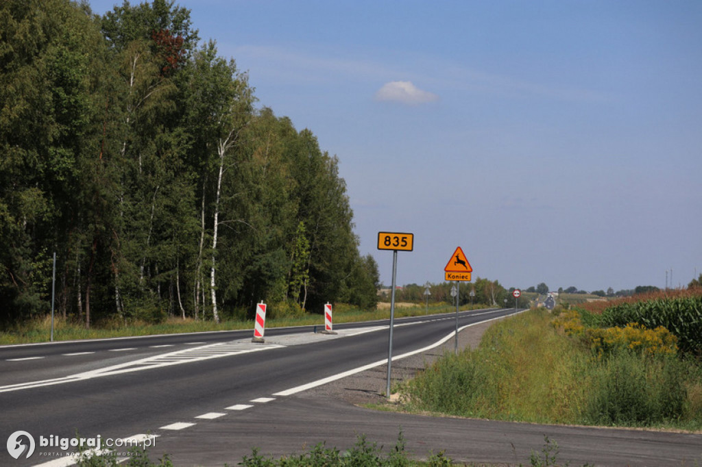 Remont drogi Biłgoraj - Tarnogród