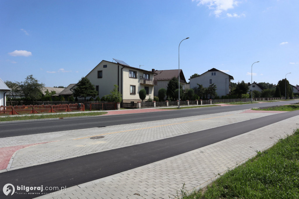 Remont drogi Biłgoraj - Tarnogród