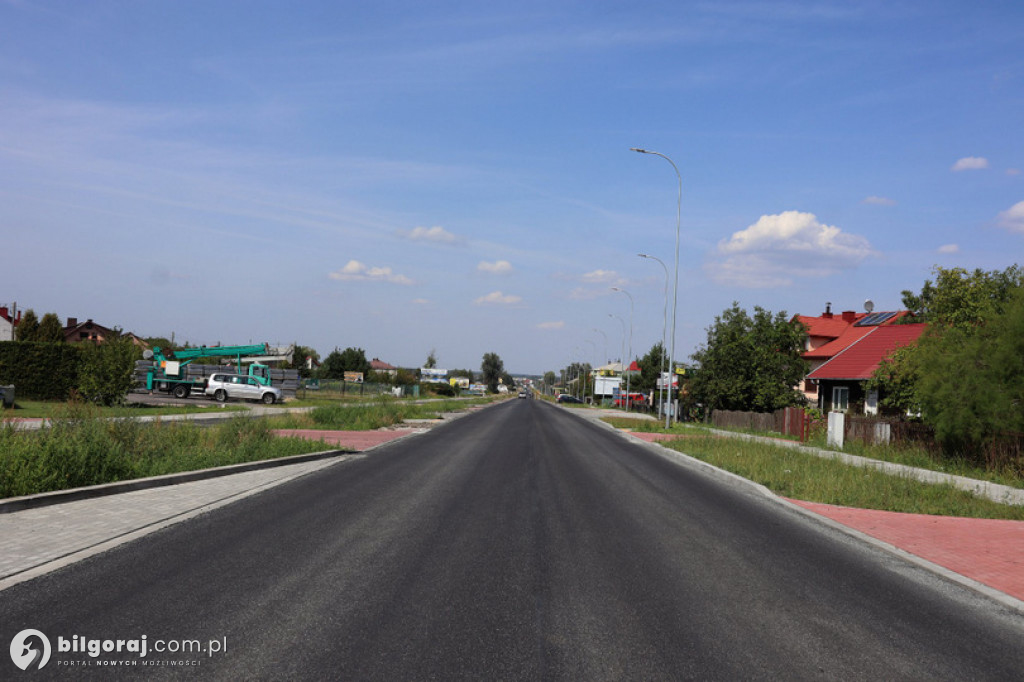 Remont drogi Biłgoraj - Tarnogród