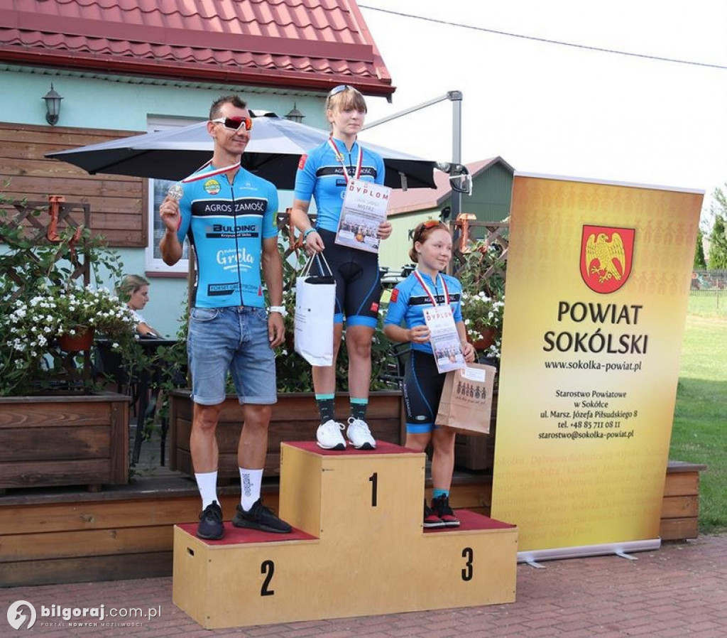 Sukces uczennicy z gminy Biszcza w kolarstwie