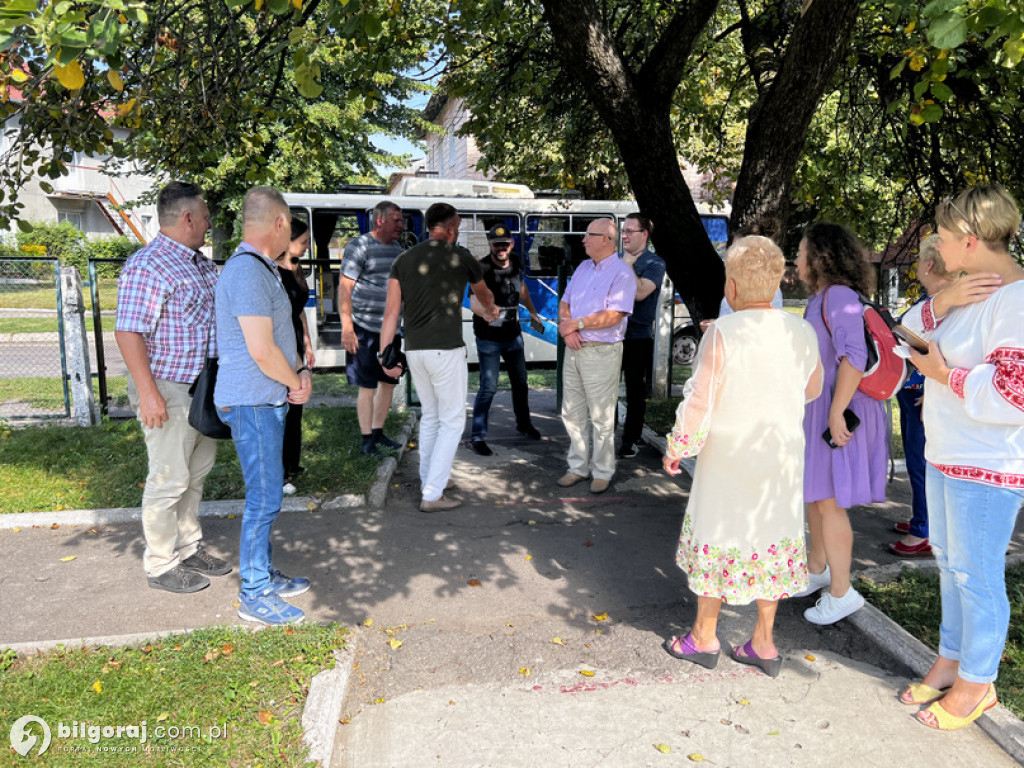Delegacja z Biłgoraja z wizytą w Ukrainie