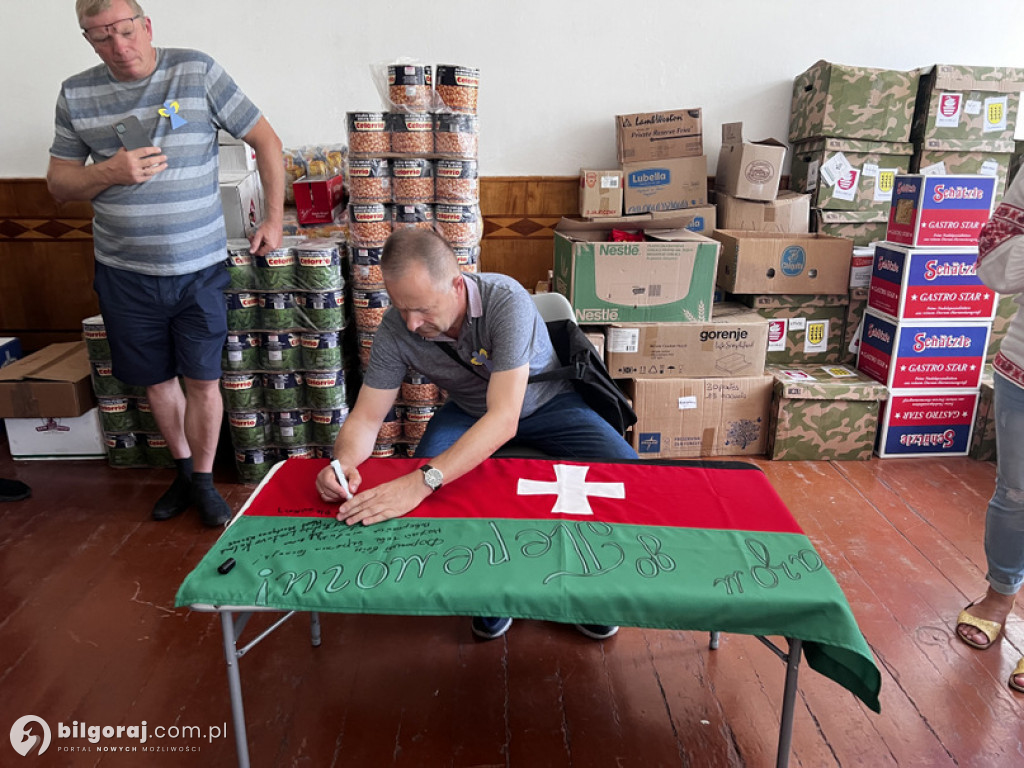 Delegacja z Biłgoraja z wizytą w Ukrainie
