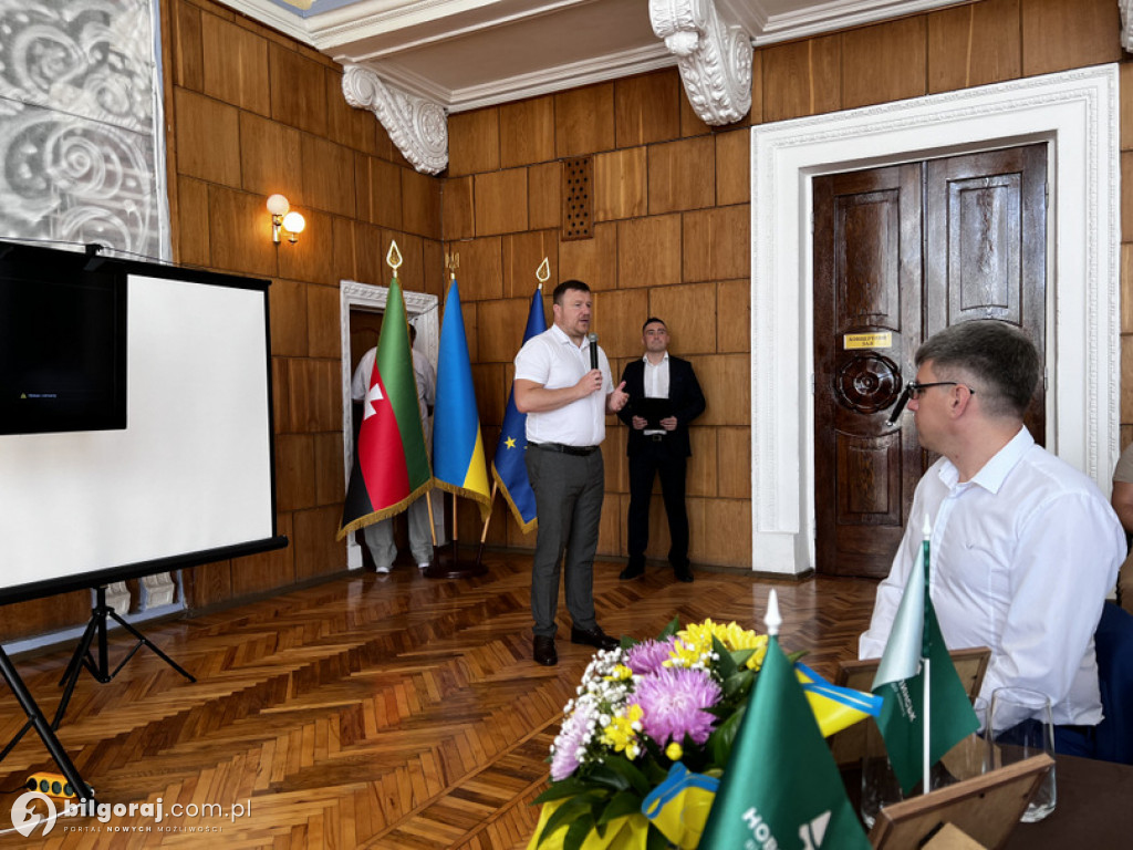 Delegacja z Biłgoraja z wizytą w Ukrainie