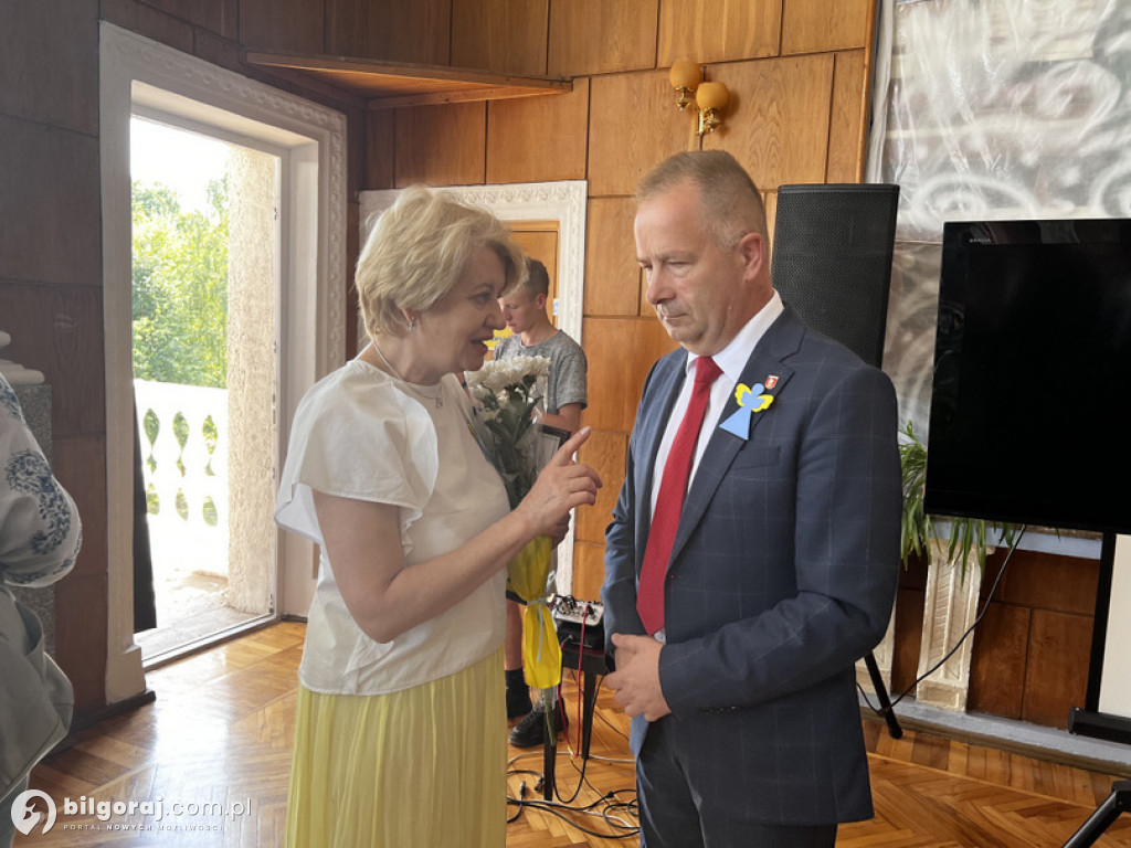 Delegacja z Biłgoraja z wizytą w Ukrainie